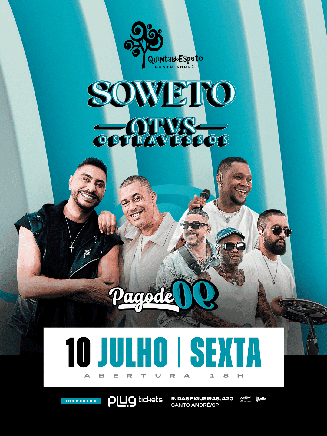 Os Travessos + Soweto no Quintal do Espeto Santo André
