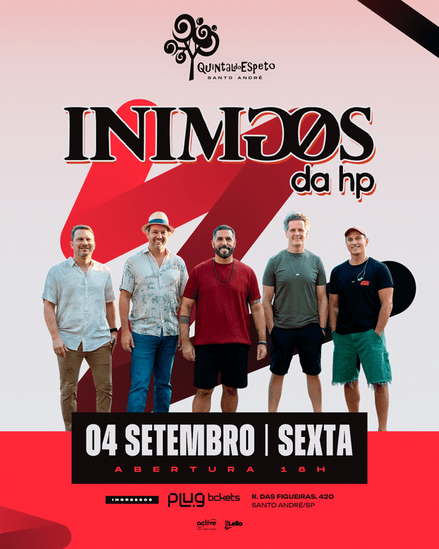 Inimigos da HP no Quintal do Espeto Santo André