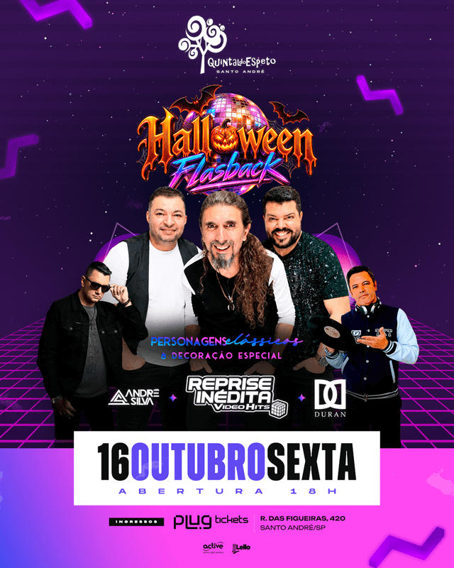 HALLOWEEN FLASHBACK NO QUINTAL - Quintal Santo André