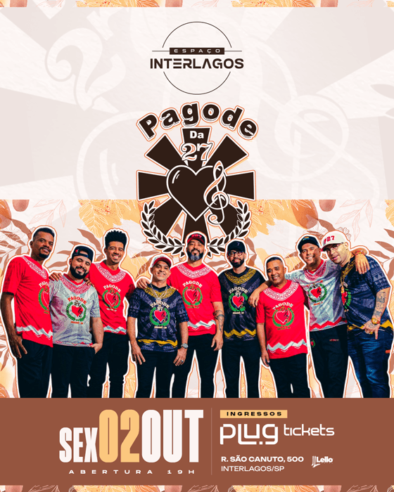 Roda de Samba com Pagode da 27 no Espaço Interlagos 
