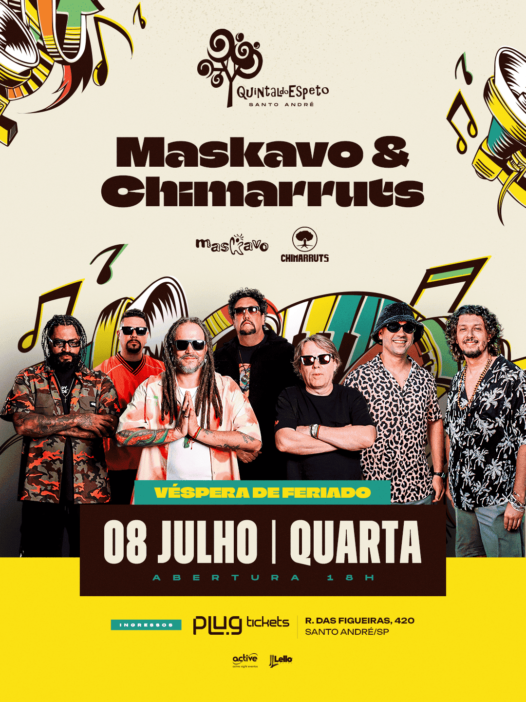 Maskavo e Chimarruts no Quintal Santo André