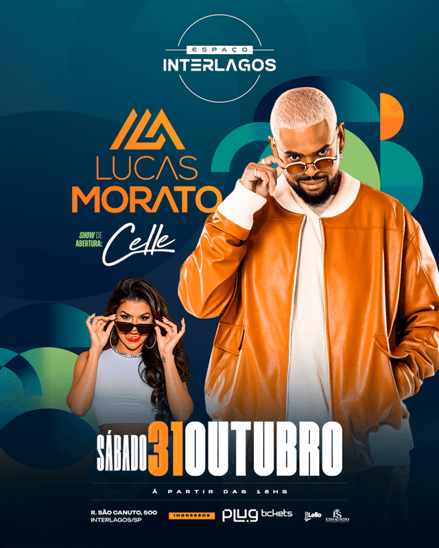 Lucas Morato e Celle no Espaço Interlagos