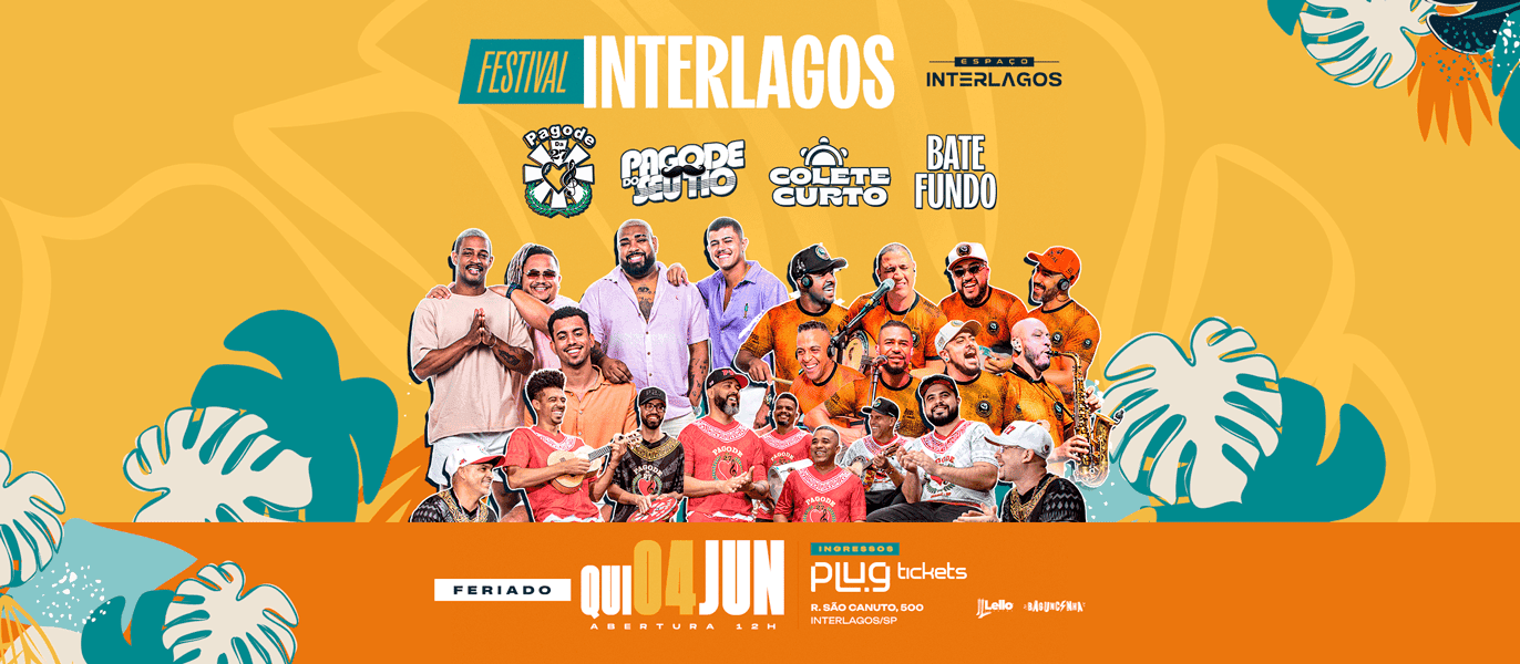 Festival Interlagos 04/06 Feriado no Espaço Interlagos