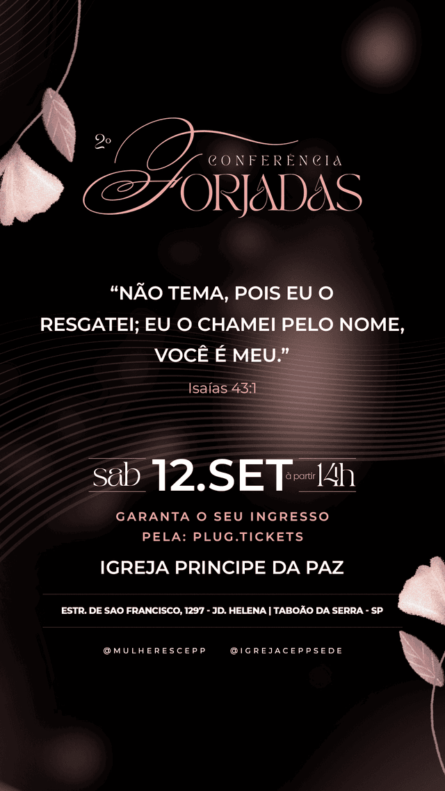 2ª Conferência Forjadas - CEPP 
