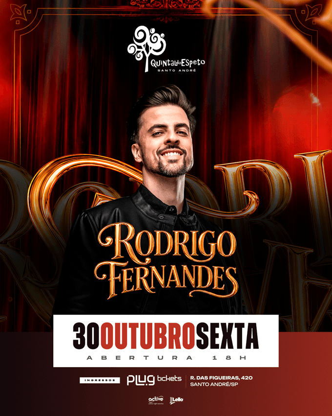 Rodrigo Fernandes no Quintal do Espeto Santo André