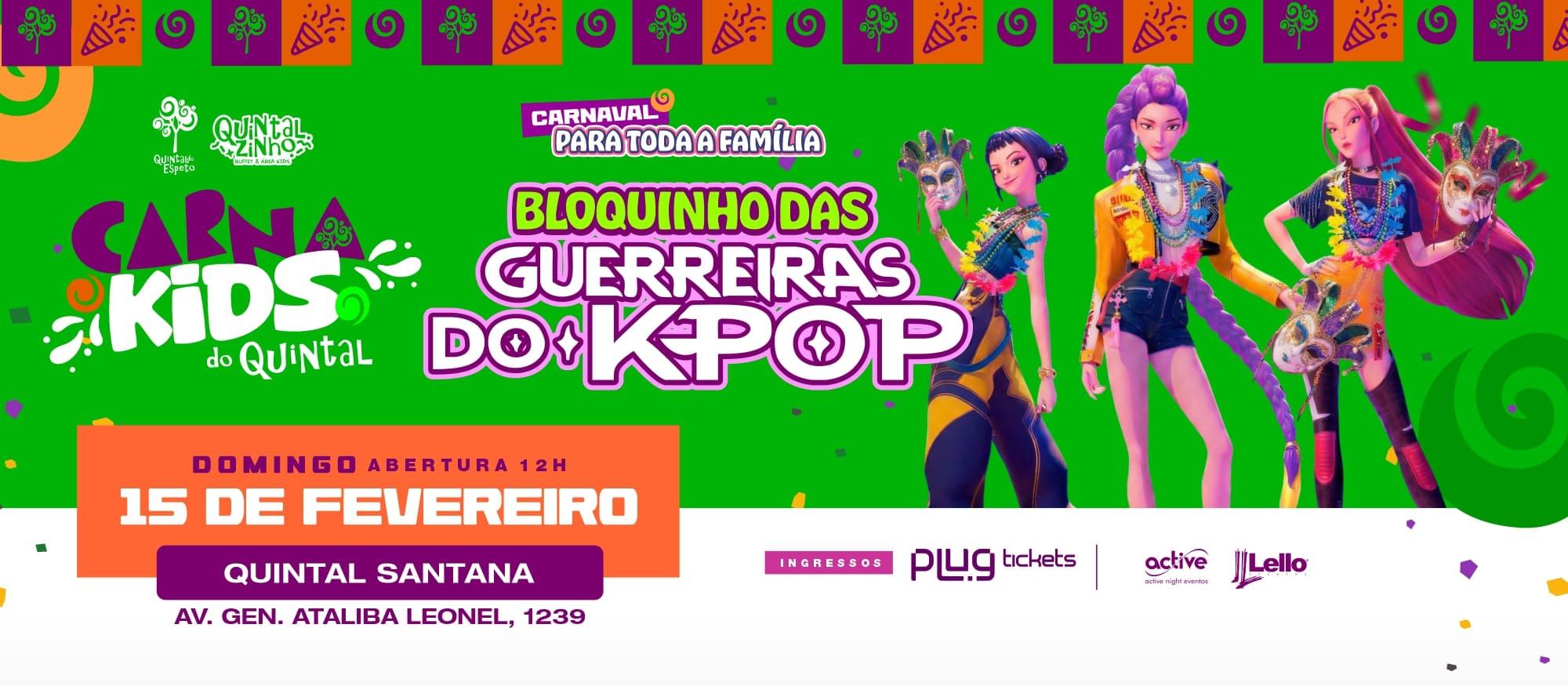 CarnaKids do Quintal Santana - Bloquinho das Guerreiras do K-Pop